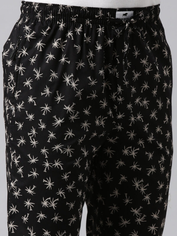 Palm Tree Black Pyjamas - Image 2