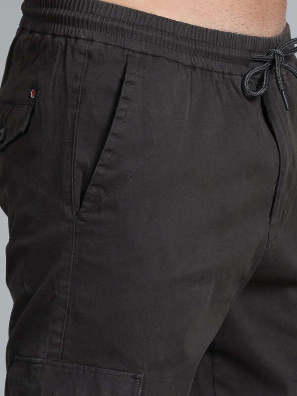 Charcoal Grey Cargo Pant - Image 5