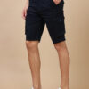 Navy Blue Cargo Shorts - Image 3