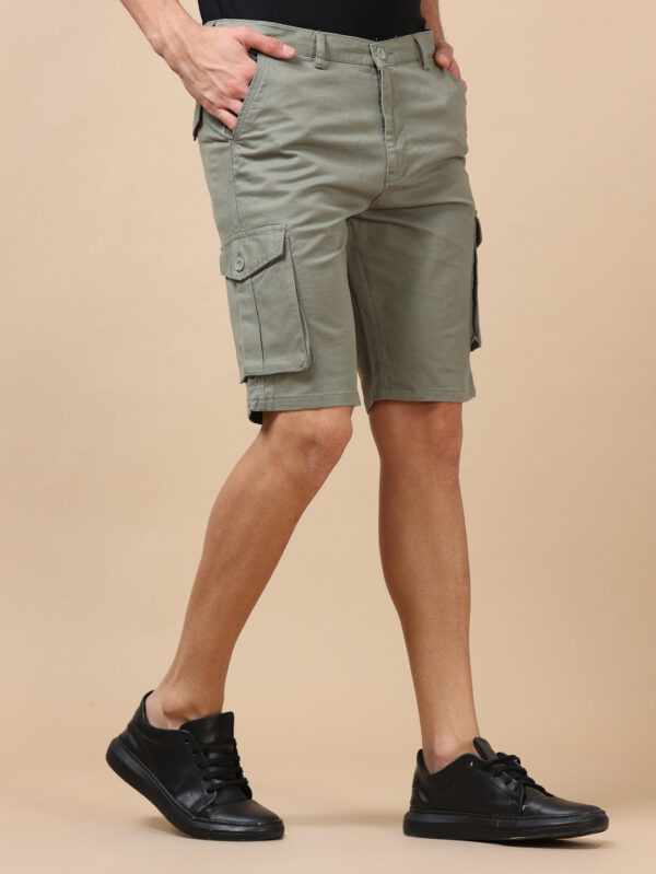 Sage Green Cargo Shorts