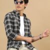 Bold Grids Black Checks Shirt